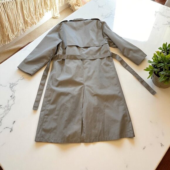 Vintage Misty Harbor Trench Coat with Liner Liner Size 14 Coat Size 16 Reg - Picture 11 of 14